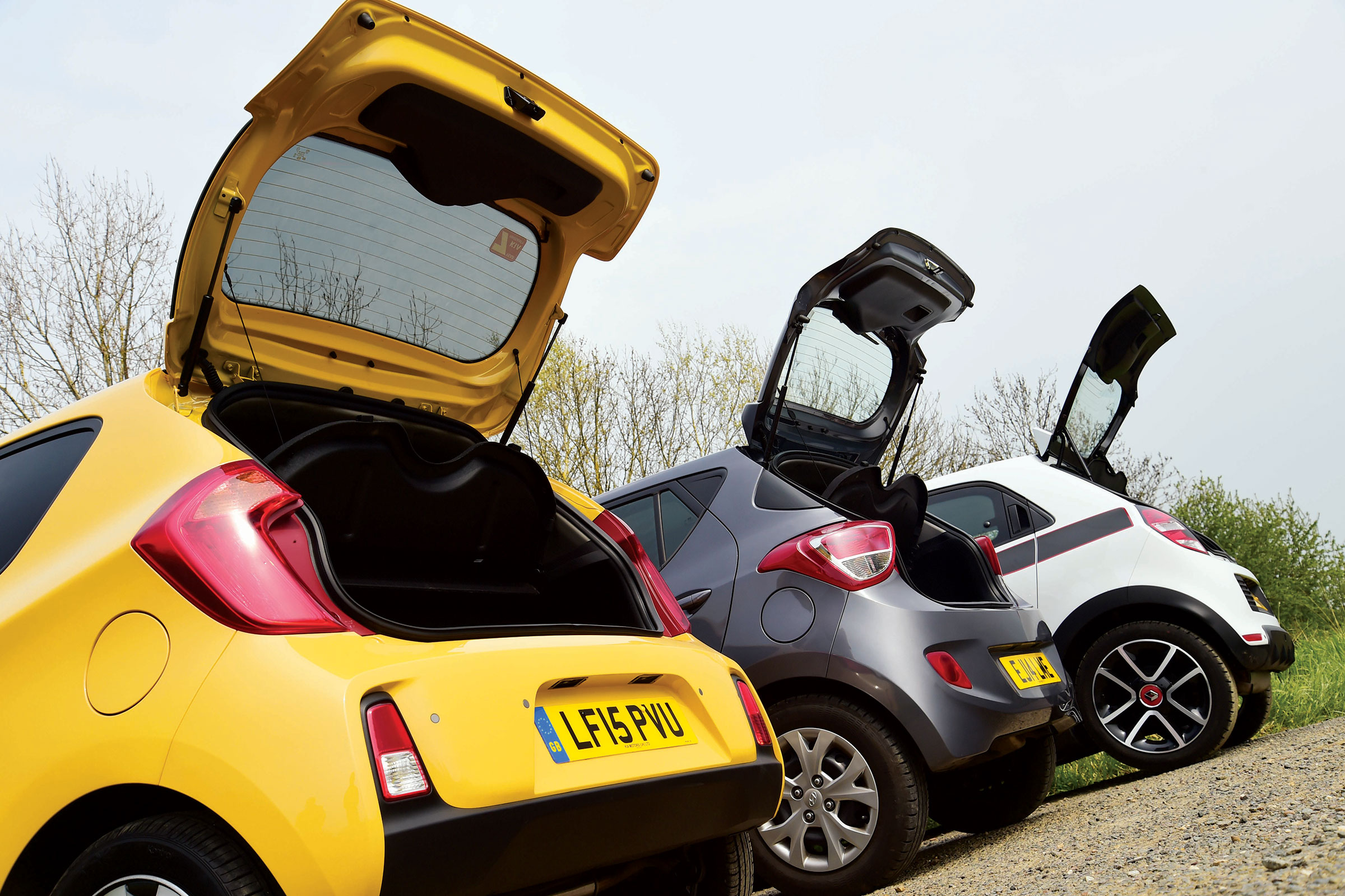 Kia Picanto vs Renault Twingo &amp; Hyundai i10