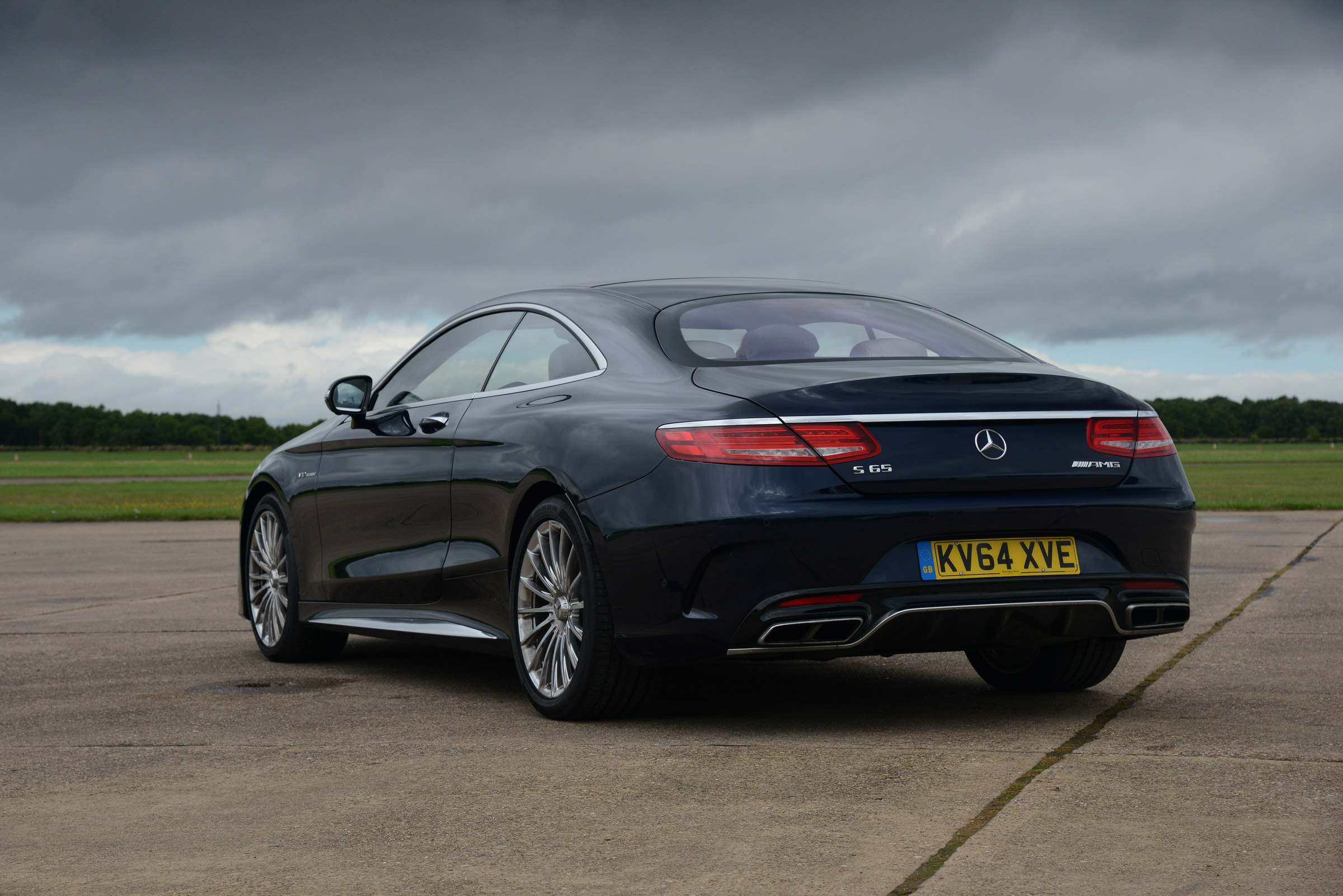 Mercedes S65 AMG rear static