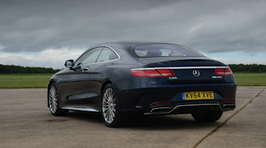Mercedes S65 AMG rear static