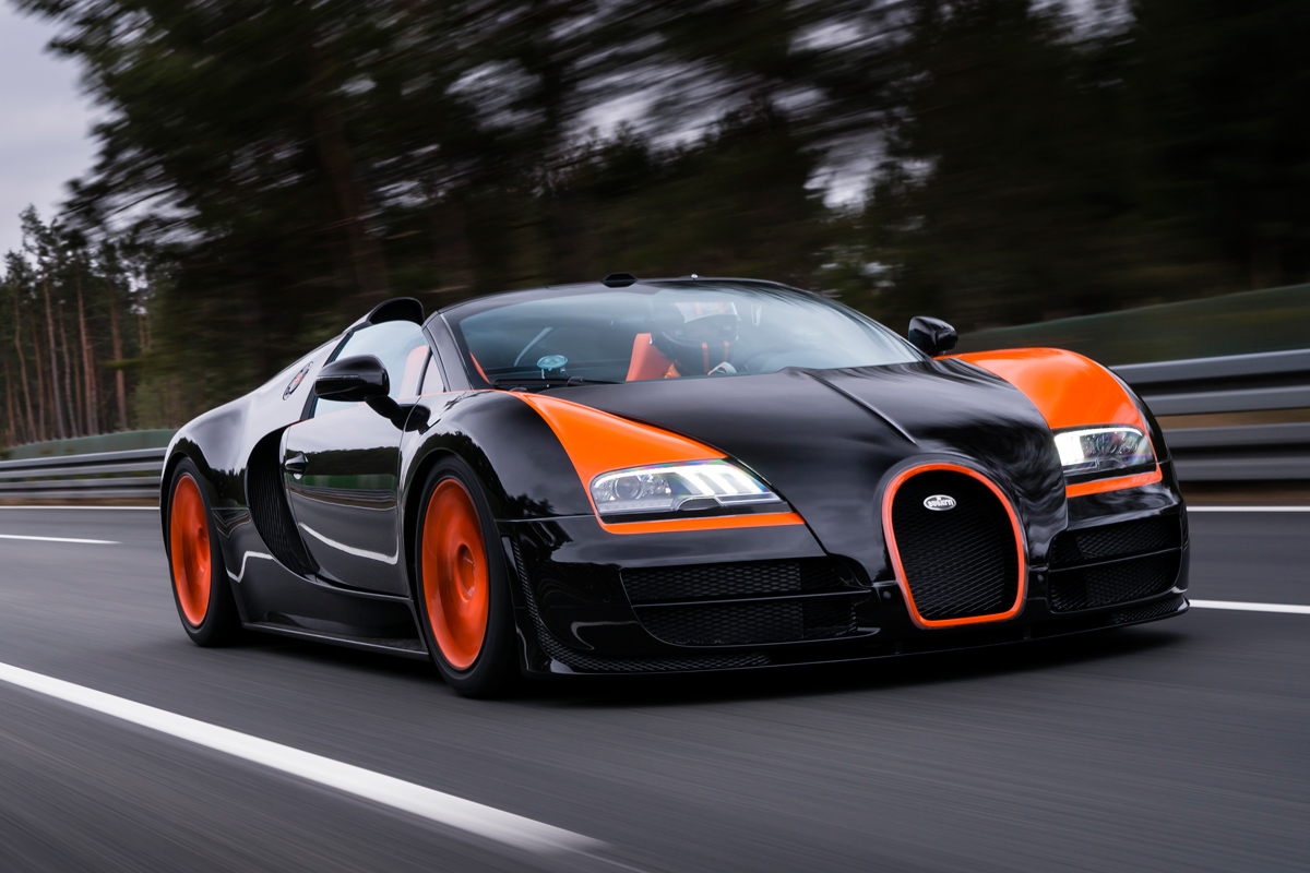 bugatti land speed