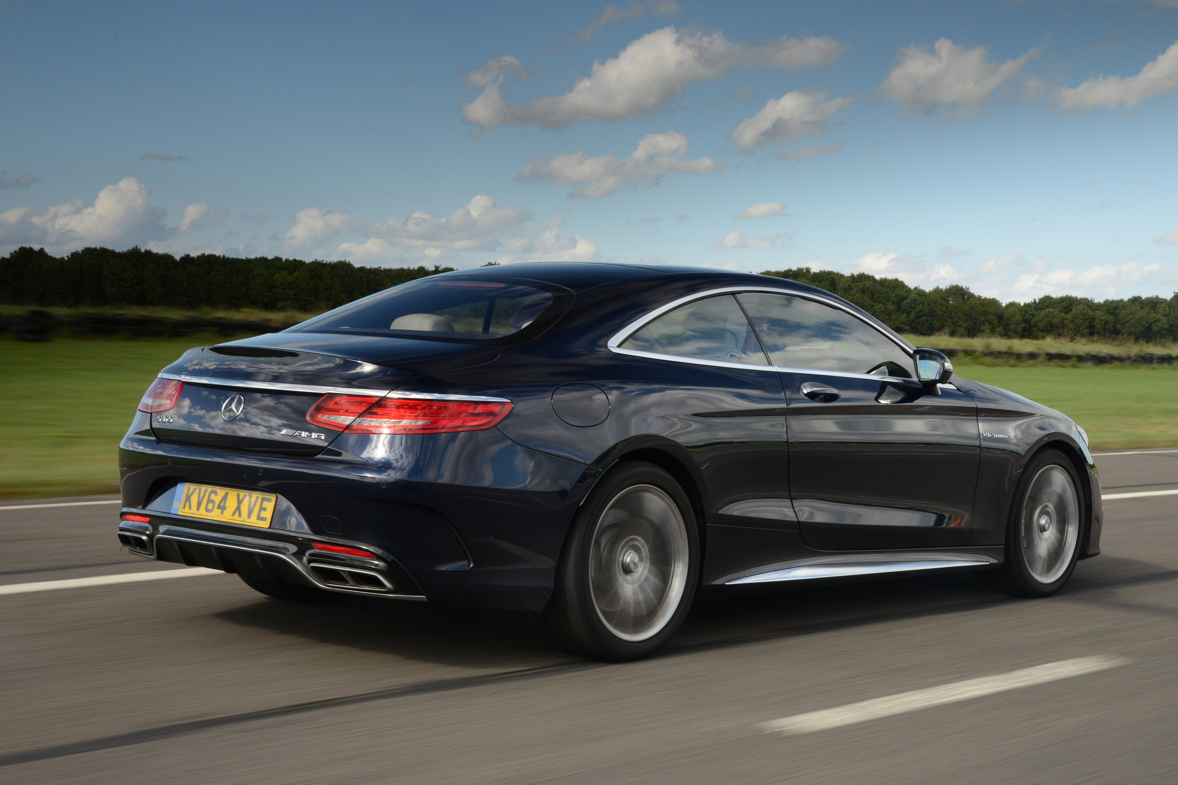Mercedes S65 AMG rear