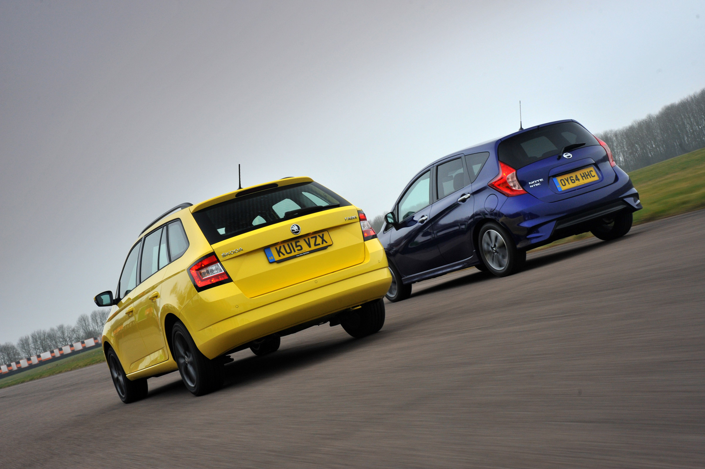 Skoda Fabia Estate vs Nissan Note