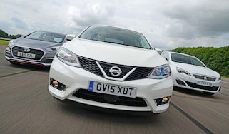 Nissan Pulsar vs Hyundai i30 & Peugeot 308