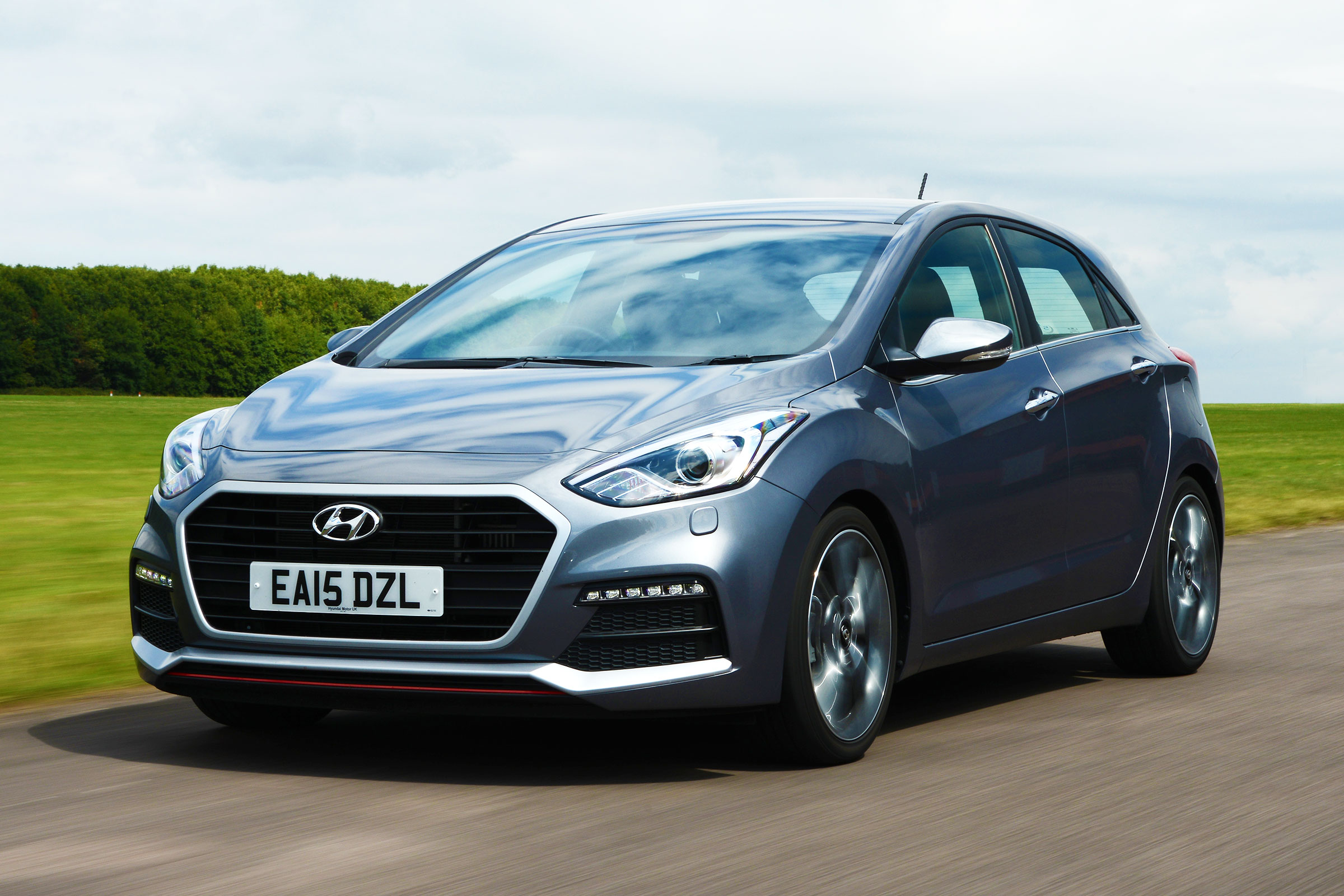 Hyundai i30 Turbo - front tracking