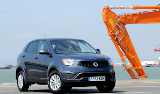 SsangYong Korando CSX - front