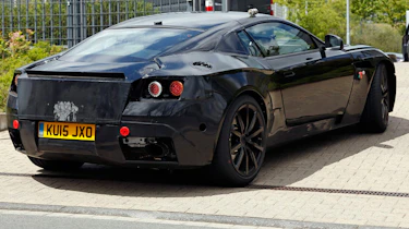 Aston Martin DB11 prototype rear quater