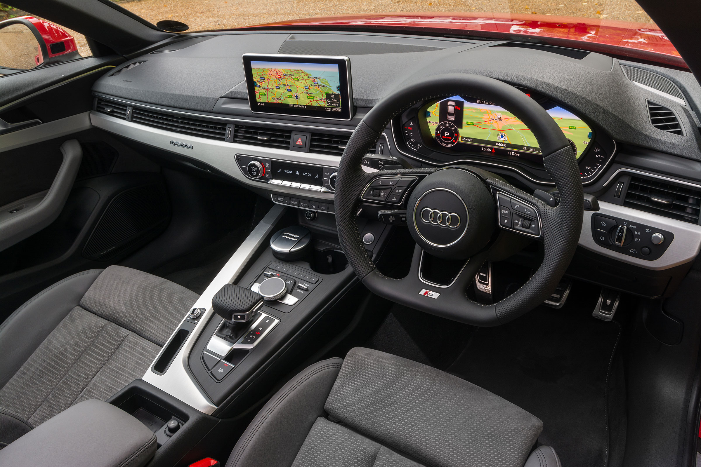 Audi A4 S Line - interior