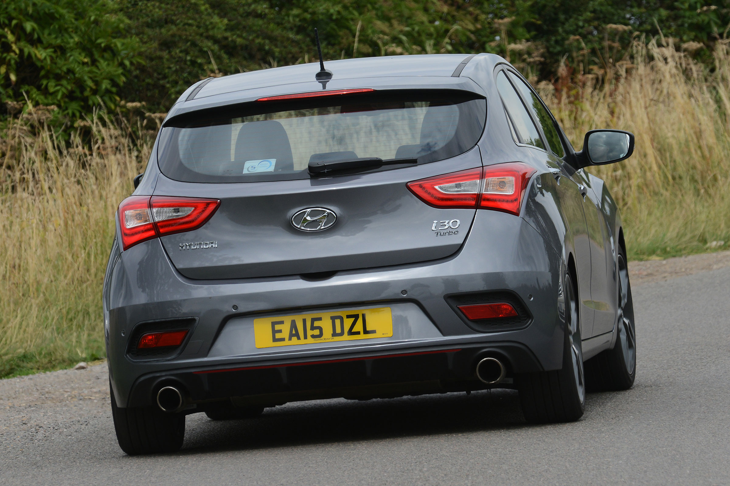 Hyundai i30 Turbo - rear cornering