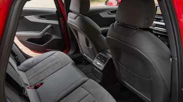 Audi A4 S Line - rear seats