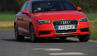 Audi A3 Saloon front cornering