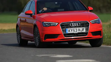 Audi A3 Saloon front cornering