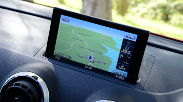 Audi A3 Saloon interior detail