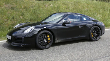 porsche 911 facelift front side