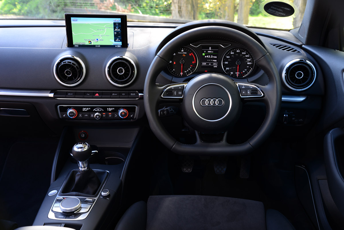 Audi A3 Saloon interior