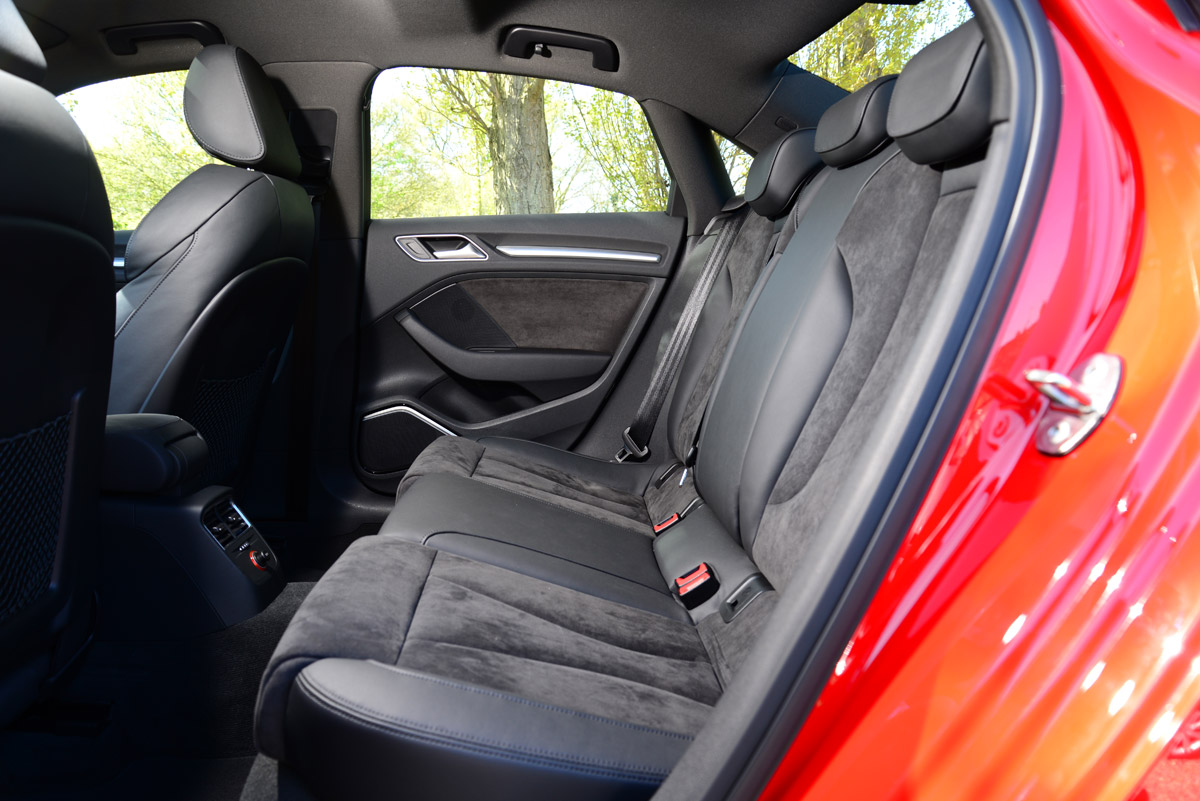 Audi A3 Saloon rear seats