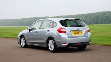 Subaru Impreza rear tracking