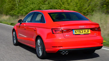 Audi A3 Saloon rear action