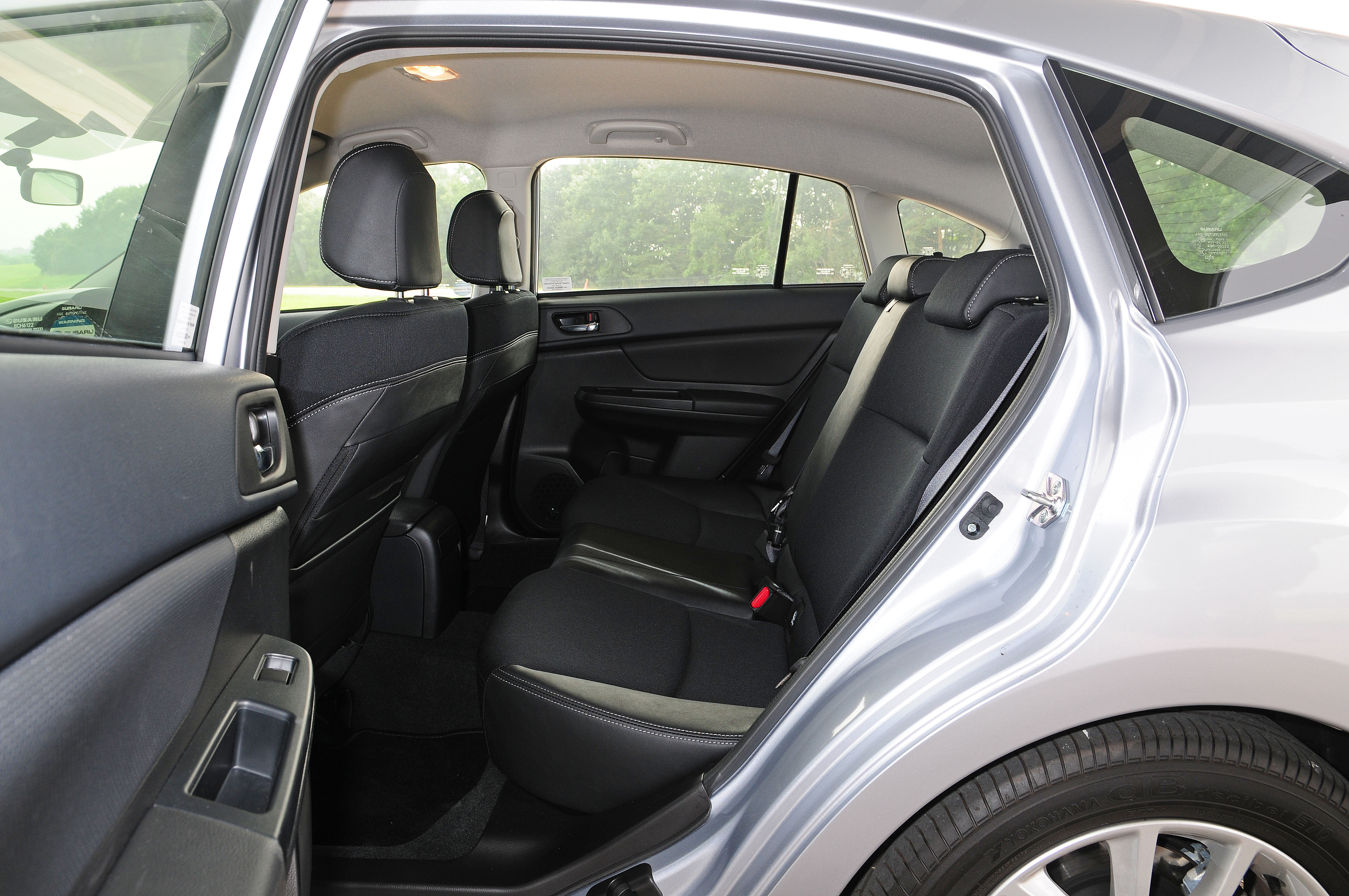 Subaru Impreza rear seat