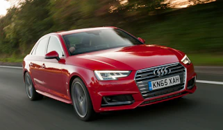 Audi A4 S Line - front tracking