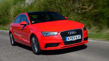 Audi A3 Saloon front action