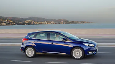 New Ford Focus 2014 side blue