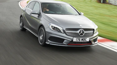 Mercedes A250 front tracking