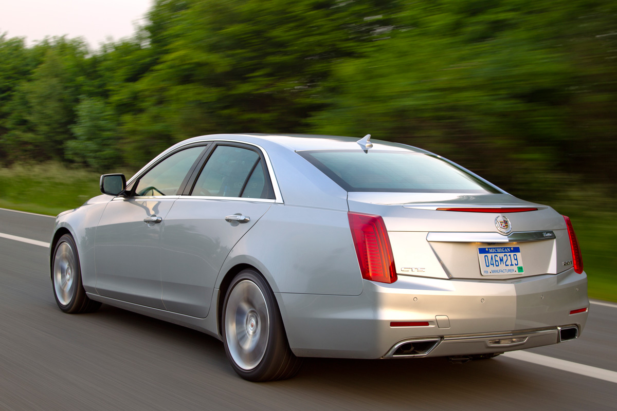 Cadillac CTS 2014 rear view 