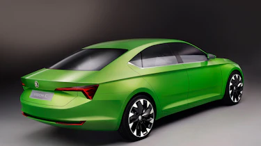 Skoda VisionC concept back