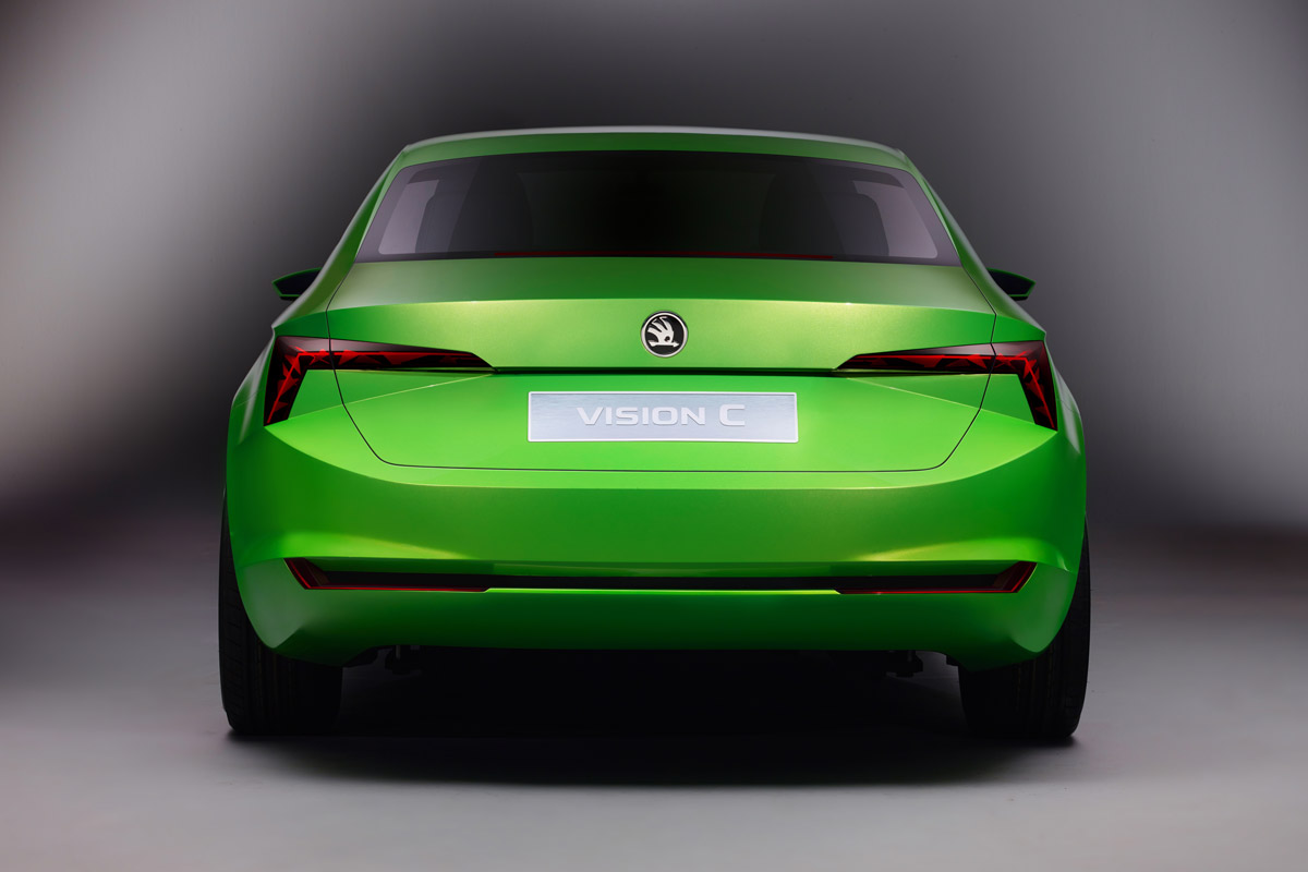 Skoda VisionC concept rear