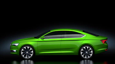Skoda VisionC concept side