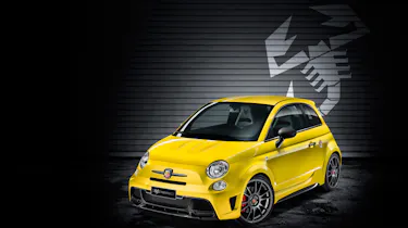 Abarth 695 Biposto Record front quarter