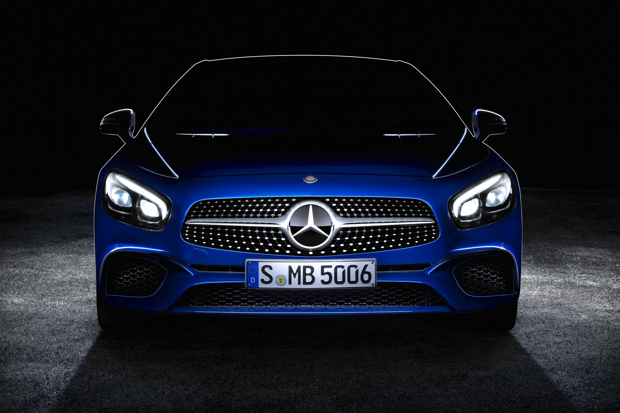 Mercedes SL teaser
