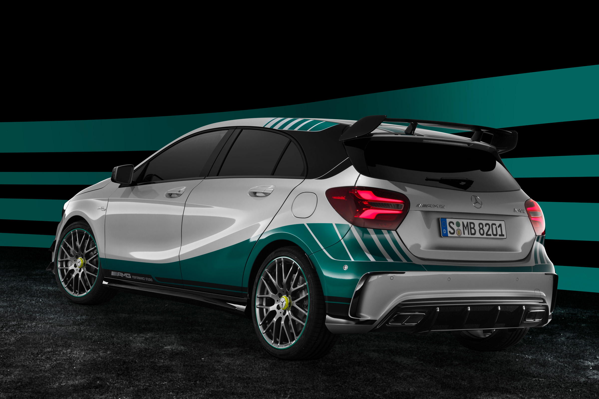 Mercedes-AMG A 45 PETRONAS 2015 World Champion Edition rear