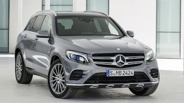 Mercedes GLC SUV front quarter