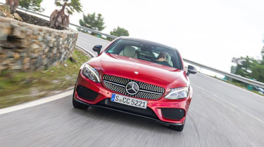 Mercedes C-Class Coupe front end