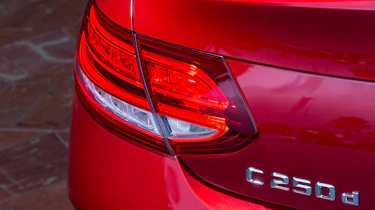 Mercedes C-Class Coupe rear light