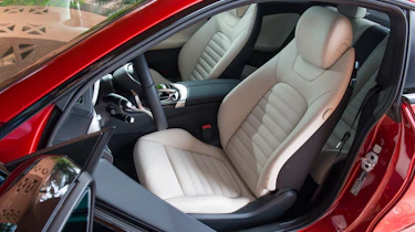 Mercedes C-Class Coupe front seats