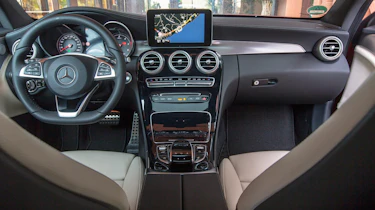Mercedes C-Class Coupe dashboard