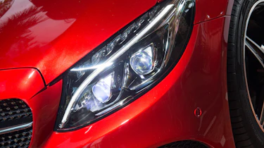 Mercedes C-Class Coupe headlight