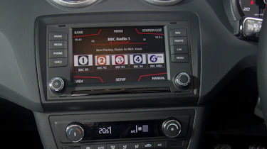SEAT Ibiza ST centre console