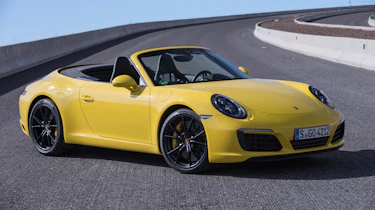 Porsche 911 Carrera S Cabriolet front quarter
