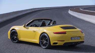 Porsche 911 Carrera S Cabriolet rear quarter