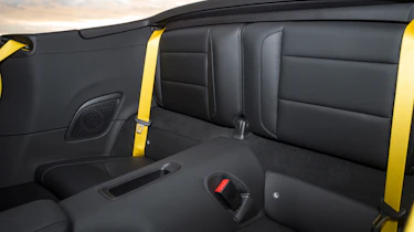 Porsche 911 Carrera S Cabriolet rear seats