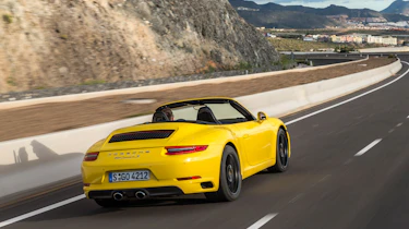 Porsche 911 Carrera S Cabriolet rear tracking 2