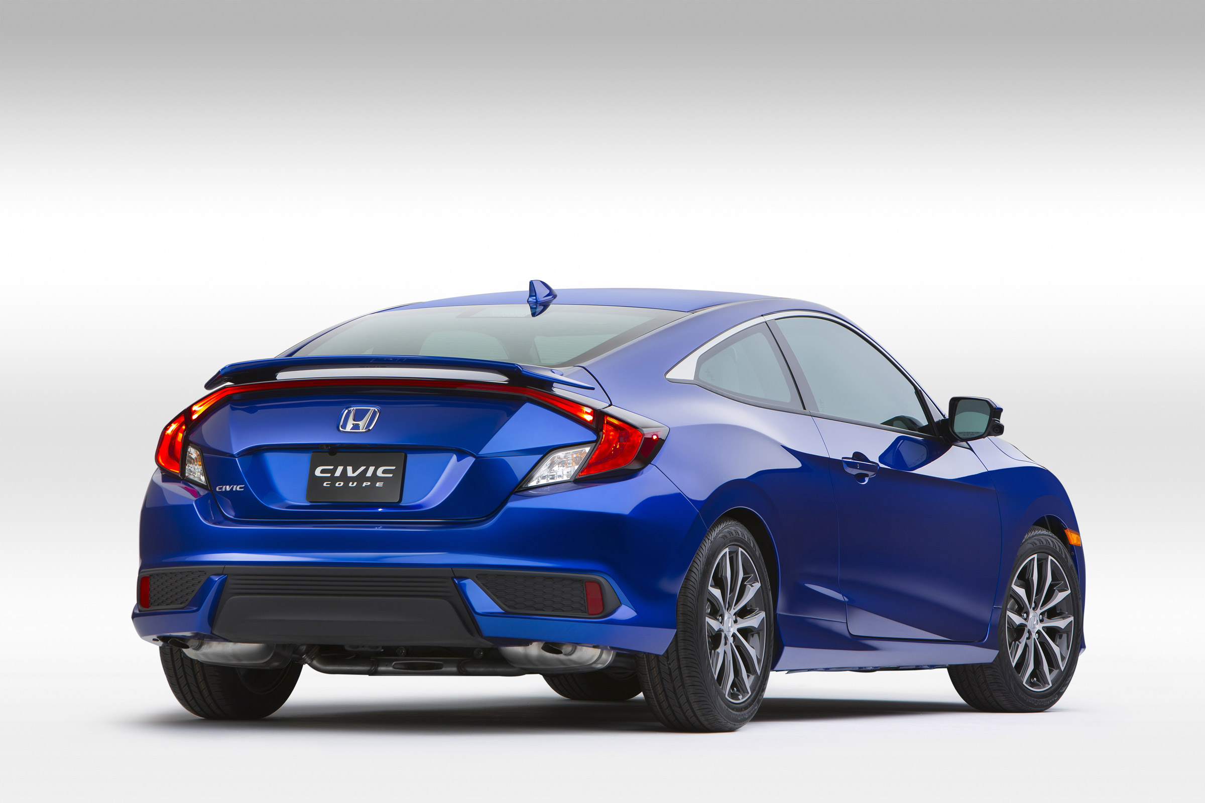 Honda Civic Coupe revealed - rear