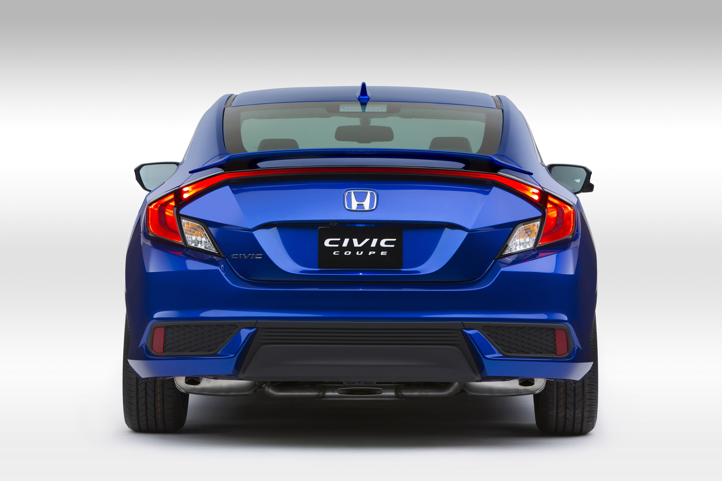Honda Civic Coupe revealed - tail
