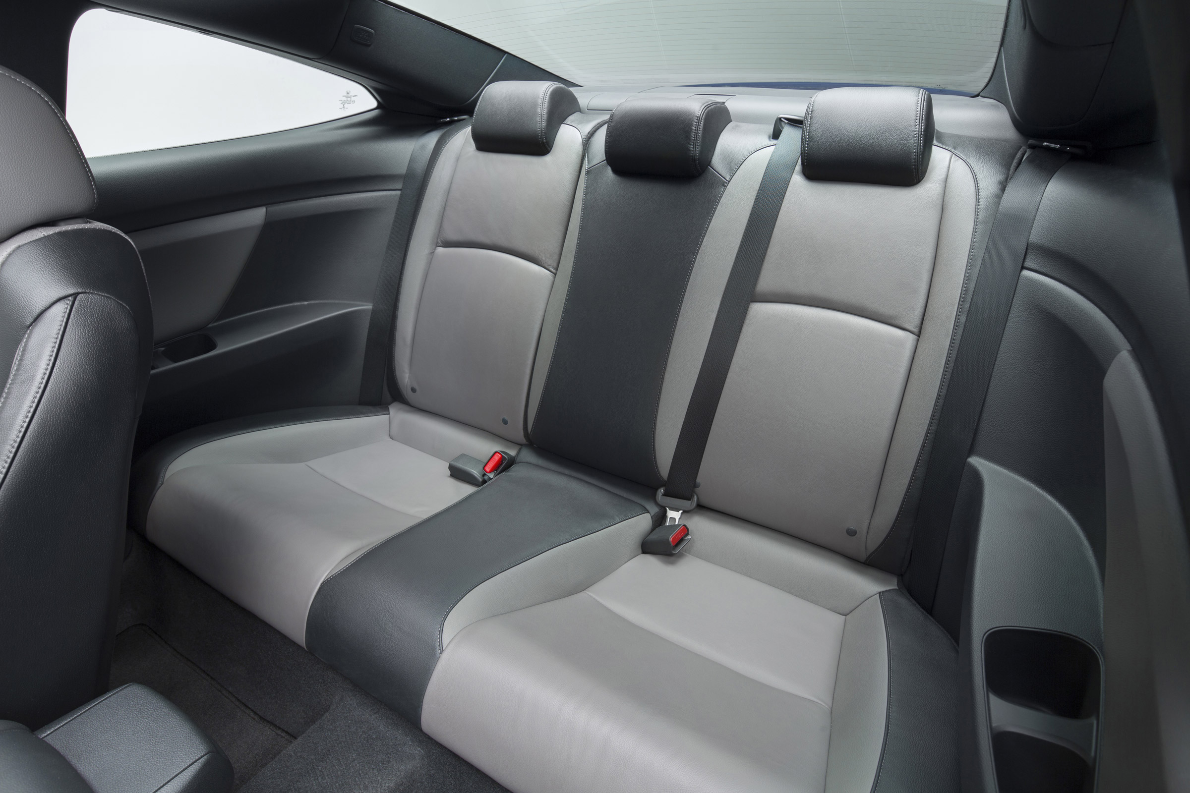 Honda Civic Coupe revealed - rear seats