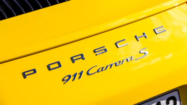 Porsche 911 Carrera S Cabriolet badging