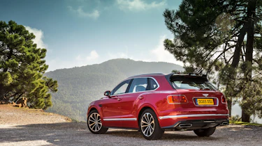 Bentley Bentayga luxury SUV rear quarter