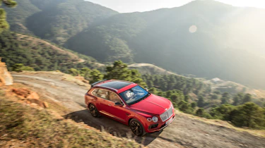 Bentley Bentayga luxury SUV offroad